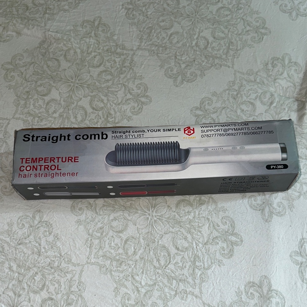 Straight Comb Hair Straightener